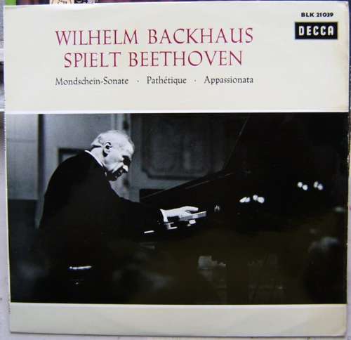 Cover Wilhelm Backhaus - Spielt Beethoven (LP, Mono) Schallplatten Ankauf