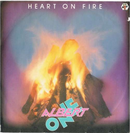 Cover Albert One - Heart On Fire (7, Single) Schallplatten Ankauf