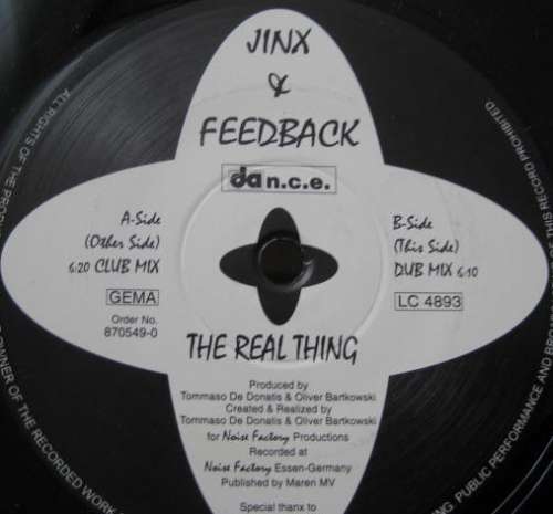 Cover Jinx (11) & Feedback (12) - The Real Thing (12) Schallplatten Ankauf