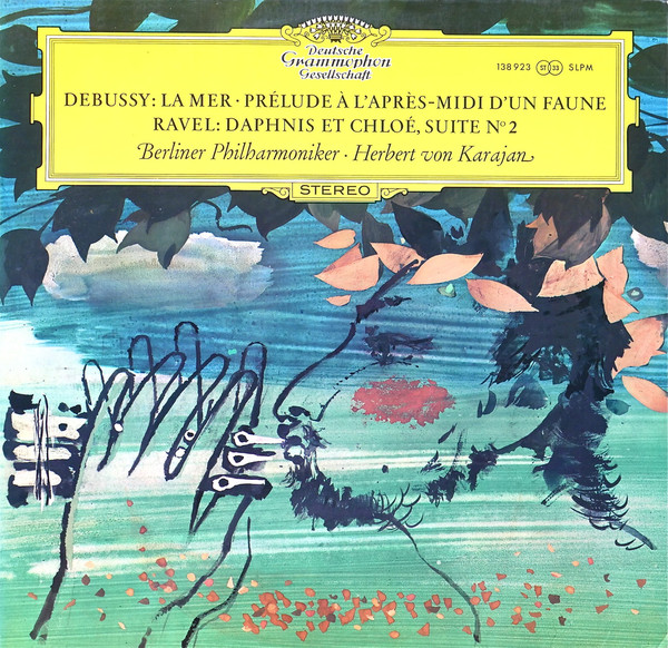 Bild Debussy* / Ravel* - Berliner Philharmoniker · Herbert von Karajan - La Mer · Prélude À L'Après-Midi D'Un Faune / Daphnis Et Chloé, Suite N° 2 (LP, RE) Schallplatten Ankauf