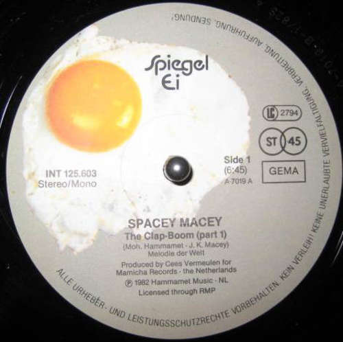 Bild Spacey Macey - Clap-Boom (12, Maxi) Schallplatten Ankauf