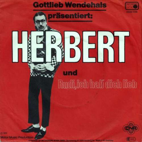 Cover Gottlieb Wendehals - Herbert (7, Single) Schallplatten Ankauf