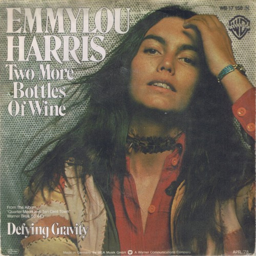 Cover Emmylou Harris - Two More Bottles Of Wine (7, Single) Schallplatten Ankauf
