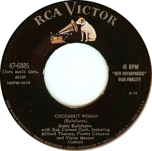 Cover Cocoanut Woman / Island In The Sun Schallplatten Ankauf