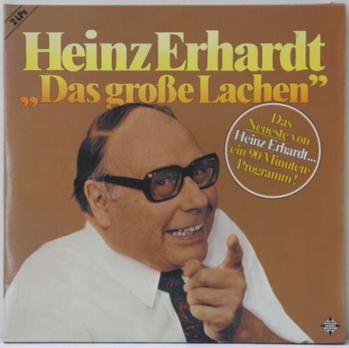 Cover Heinz Erhardt - Das Grosse Lachen (2xLP, Album, Gat) Schallplatten Ankauf
