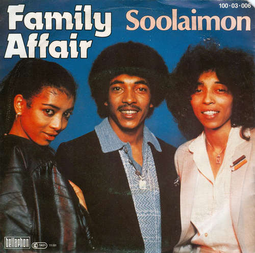 Cover Family Affair (4) - Soolaimon (7, Single) Schallplatten Ankauf