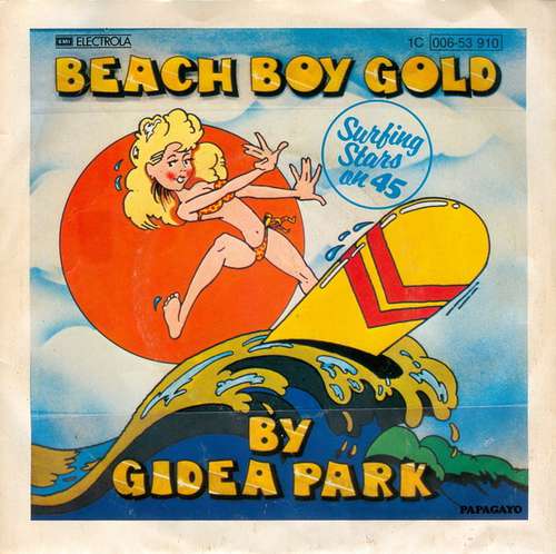Cover Gidea Park - Beach Boy Gold (7, Single, P/Mixed) Schallplatten Ankauf