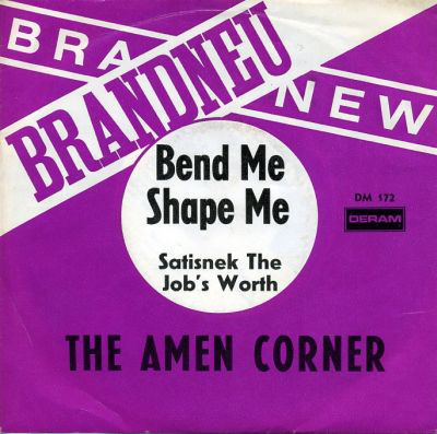 Cover The Amen Corner* - Bend Me Shape Me (7, Single, Mono, Promo) Schallplatten Ankauf