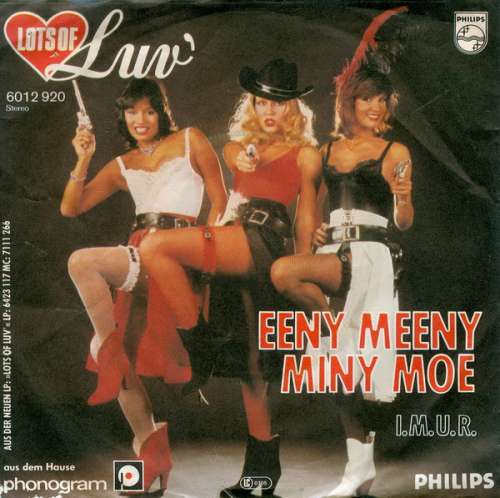 Cover Luv' - Eeny Meeny Miny Moe  (7, Single) Schallplatten Ankauf