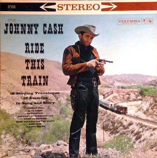 Cover Johnny Cash - Ride This Train (LP, Album) Schallplatten Ankauf
