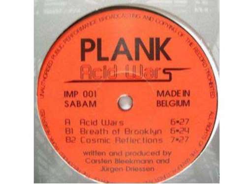 Cover Plank - Acid Wars (12) Schallplatten Ankauf