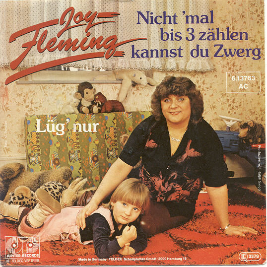 Cover Joy Fleming - Nicht 'mal Bis 3 Zählen Kannst Du Zwerg (7, Single, Promo) Schallplatten Ankauf