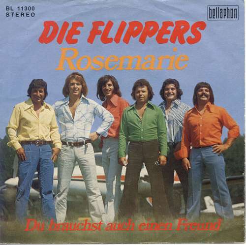 Cover Die Flippers - Rosemarie (7, Single) Schallplatten Ankauf