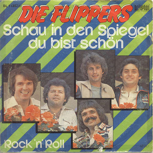 Cover Die Flippers - Schau In Den Spiegel, Du Bist Schön (7, Single) Schallplatten Ankauf