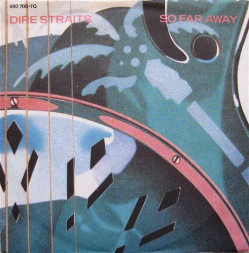 Cover Dire Straits - So Far Away (7) Schallplatten Ankauf