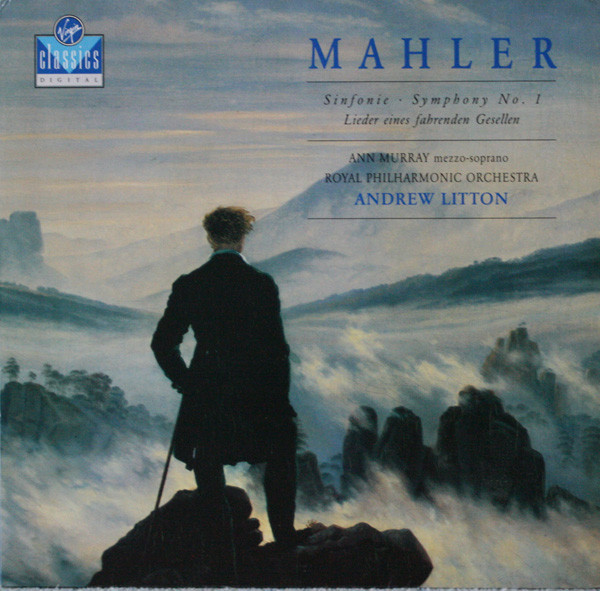 Cover Mahler*, Ann Murray, The Royal Philharmonic Orchestra, Andrew Litton - Symphony No. 1, Lieder Eines Fahrenden Gesellen (LP) Schallplatten Ankauf