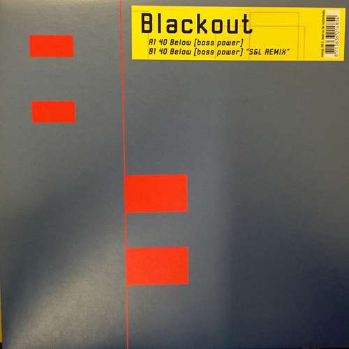 Cover Blackout (3) - 40 Below (12) Schallplatten Ankauf
