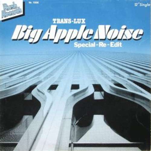 Cover Trans-Lux - Big Apple Noise (12, Single) Schallplatten Ankauf