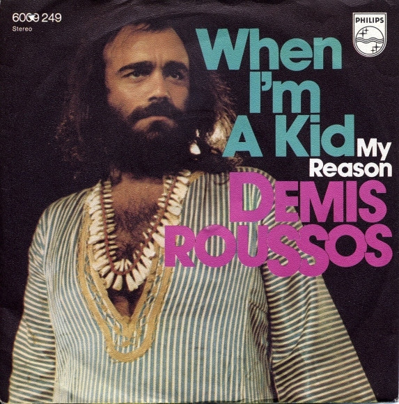Cover Demis Roussos - When I'm A Kid (7, Single) Schallplatten Ankauf