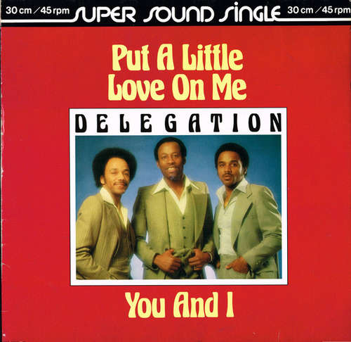 Cover Delegation - Put A Little Love On Me / You And I (12) Schallplatten Ankauf