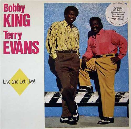 Cover Bobby King & Terry Evans - Live And Let Live! (LP, Album) Schallplatten Ankauf