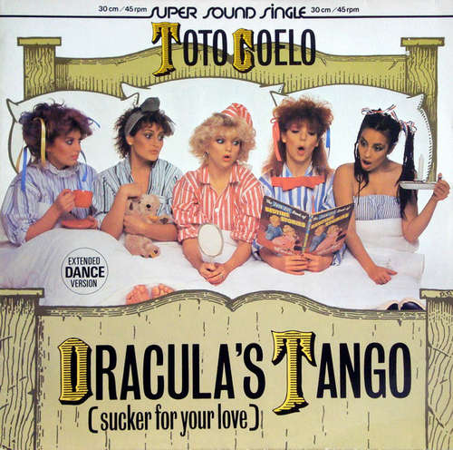Cover Toto Coelo - Dracula's Tango (Sucker For Your Love) (Extended Dance Version) (12, Maxi) Schallplatten Ankauf
