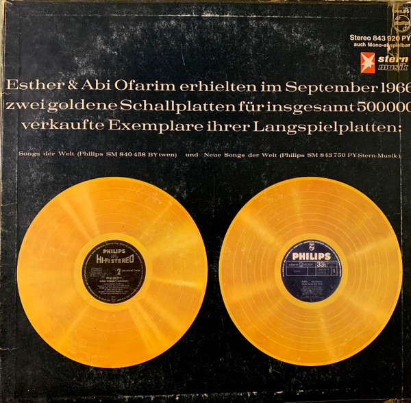Cover Esther & Abi Ofarim - Das Neue Esther & Abi Ofarim Album (LP, Album) Schallplatten Ankauf