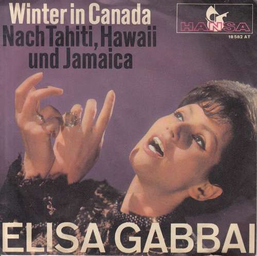 Cover Elisa Gabbai - Winter In Canada (7, Single) Schallplatten Ankauf