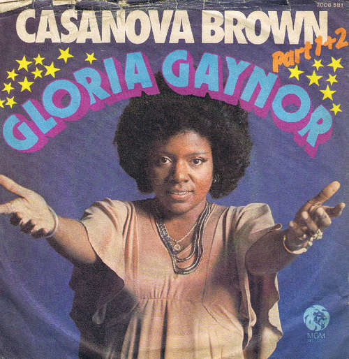 Cover Gloria Gaynor - Casanova Brown (7, Single) Schallplatten Ankauf