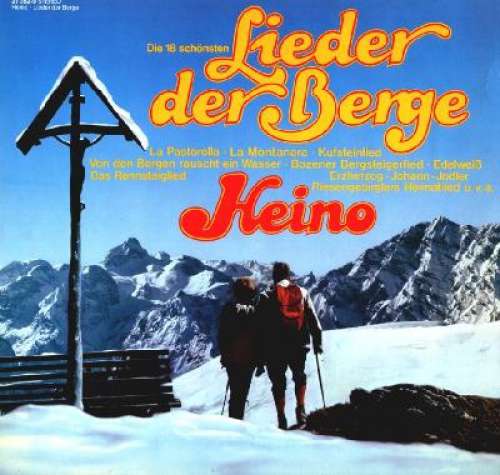 Cover Heino - Lieder Der Berge (LP, Comp) Schallplatten Ankauf