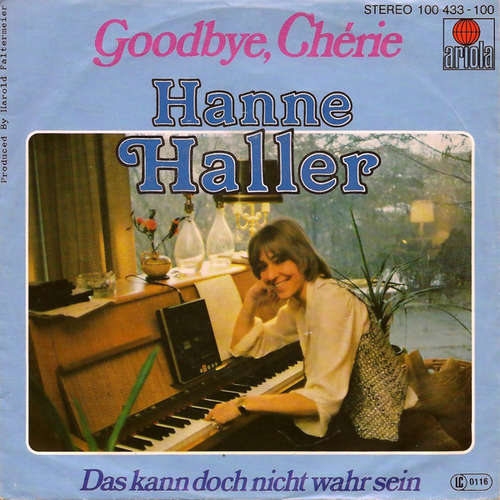 Bild Hanne Haller - Goodbye, Chérie (7, Single) Schallplatten Ankauf