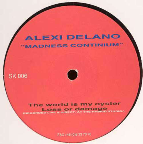 Cover Alexi Delano - Madness Continuum (12) Schallplatten Ankauf