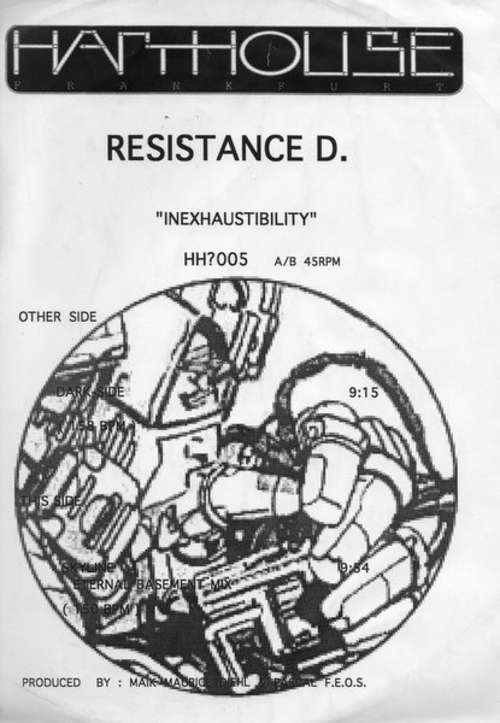 Cover Resistance D - Inexhaustibility (2x12, EP, Promo) Schallplatten Ankauf
