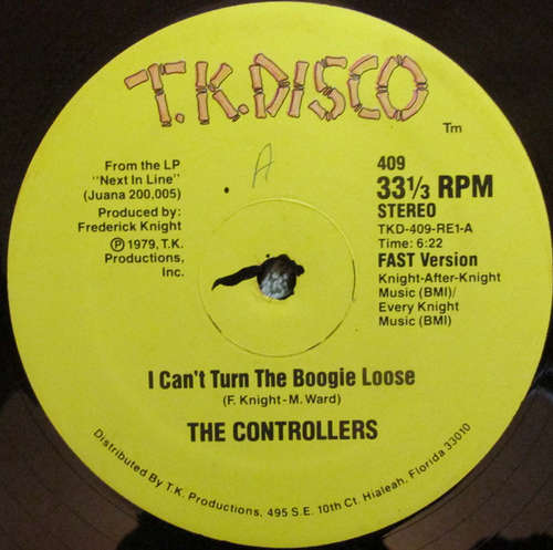 Cover The Controllers (2) - I Can't Turn The Boogie Loose (12) Schallplatten Ankauf