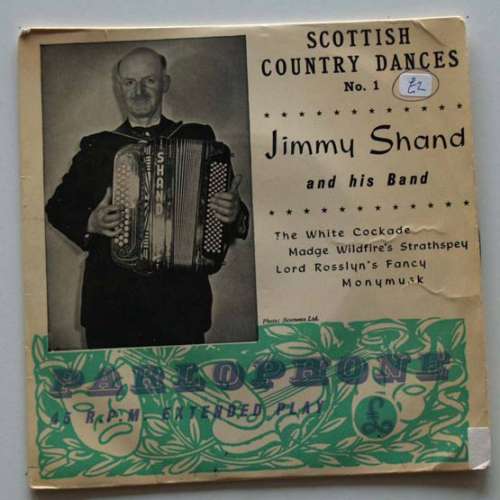 Cover Jimmy Shand And His Band - Scottish Country Dances Nº1 (7, EP) Schallplatten Ankauf