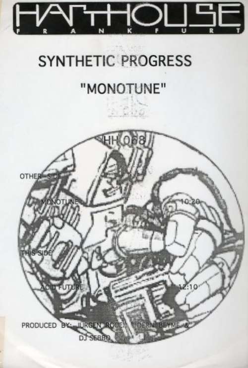 Cover Synthetic Progress - Monotune (12, Promo) Schallplatten Ankauf