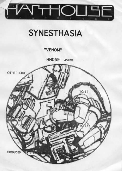 Cover Synesthasia - Venom (12, Promo) Schallplatten Ankauf