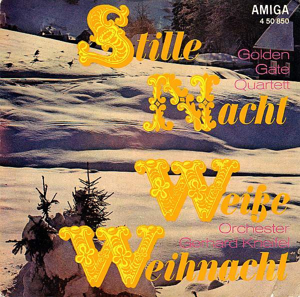 Bild Golden Gate Quartett* / Orchester Gerhard Kneifel - Stille Nacht / Weiße Weihnacht (7, Single) Schallplatten Ankauf