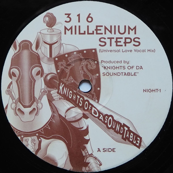 Cover Knights Of Da Soundtable - 316 Millenium Steps (12, Maxi) Schallplatten Ankauf