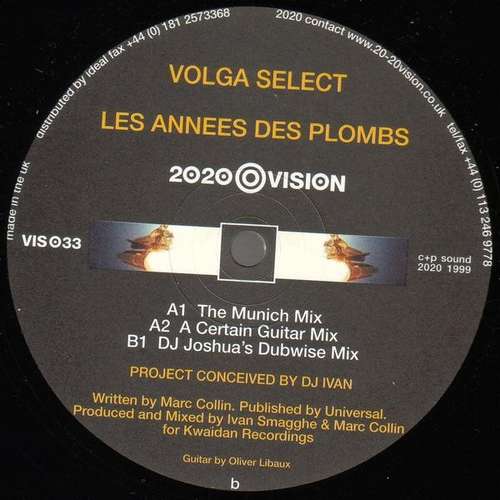 Cover Volga Select - Les Années Des Plombs (12) Schallplatten Ankauf