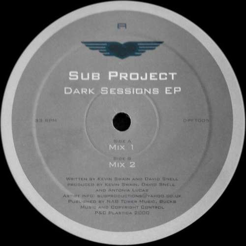 Cover Sub Project - Dark Sessions EP (12, EP) Schallplatten Ankauf