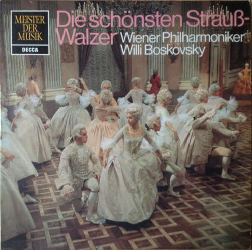 Cover Wiener Philharmoniker, Willi Boskovsky - Die Schönsten Strauß-Walzer (LP, RE) Schallplatten Ankauf