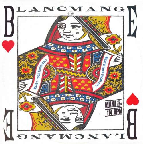 Cover Blancmange - What's Your Problem? (12, Maxi) Schallplatten Ankauf