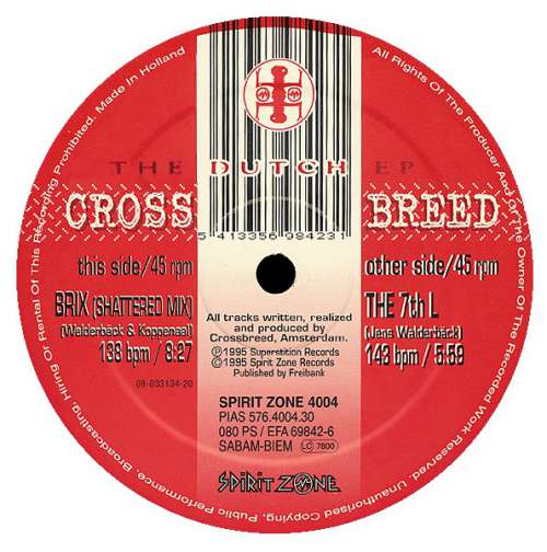Cover Crossbreed - The Dutch EP (12, EP) Schallplatten Ankauf