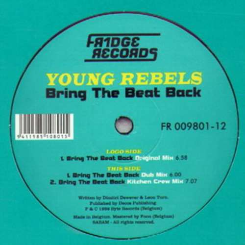 Cover Young Rebels (2) - Bring The Beat Back (12) Schallplatten Ankauf