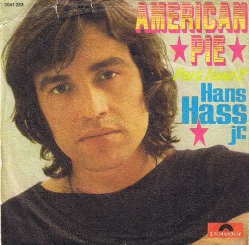 Cover Hans Hass Jr. - American Pie Part 1 And 2 (7, Single) Schallplatten Ankauf