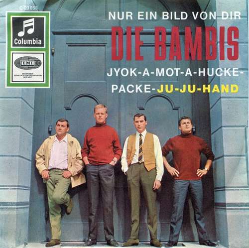 Cover Die Bambis - Nur Ein Bild Von Dir / Jyok-A-Mot-A-Hucke-Packe-Ju-Ju-Hand (7, Single) Schallplatten Ankauf