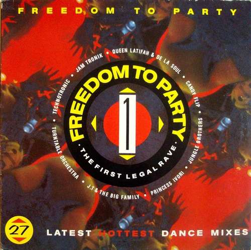Cover Various - Freedom To Party 1 - The First Legal Rave (2xLP, Comp) Schallplatten Ankauf