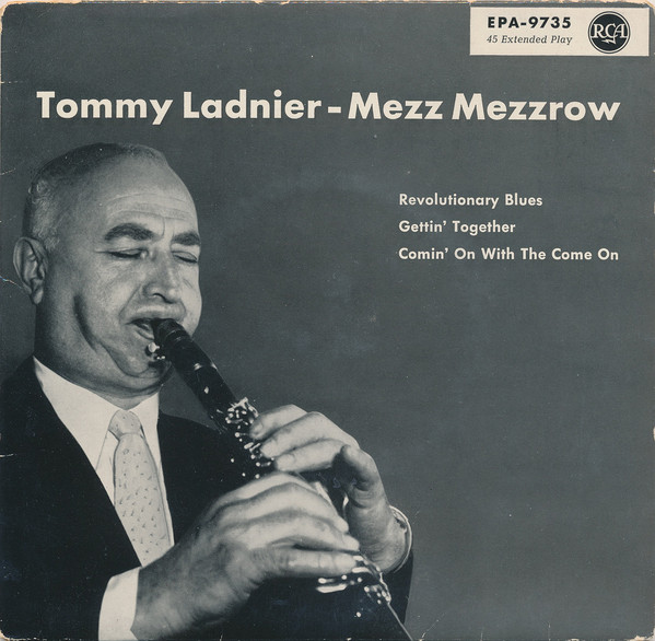 Cover Tommy Ladnier - Mezz Mezzrow - Tommy Ladnier - Mezz Mezzrow (7, EP) Schallplatten Ankauf