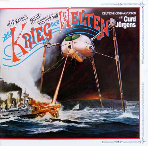 Cover Jeff Wayne's Musik Version Von Der Krieg Der Welten Schallplatten Ankauf